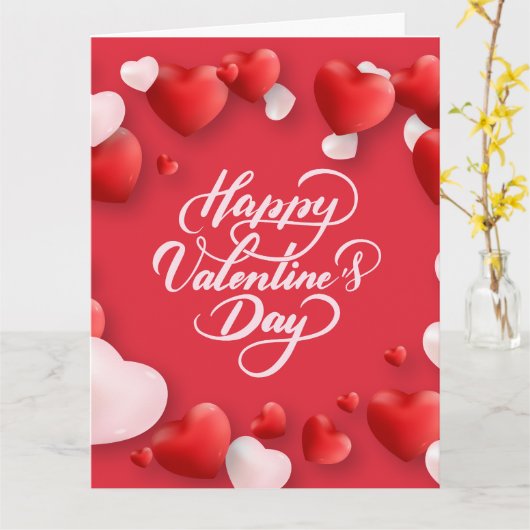 Gepersonaliseerde Valentijnsdag Kaart (Gele Bloem)