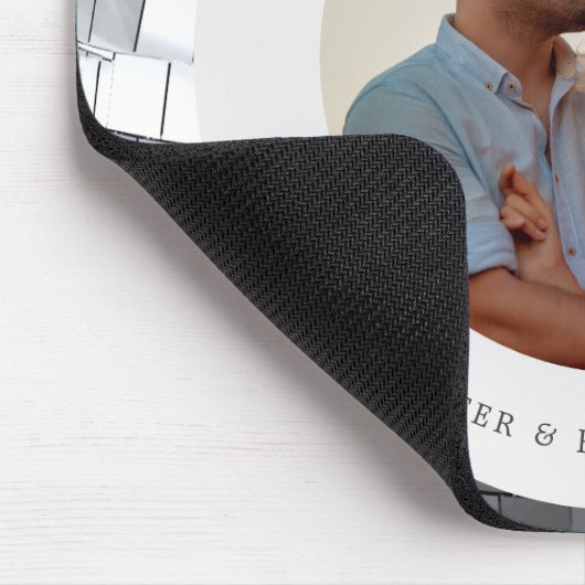 Gepersonaliseerde Valentijnsdag Muismat (Hoek)