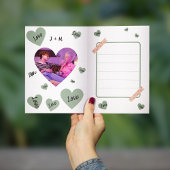 Gepersonaliseerde Valentijnsdag Popcorn Liefde Kaart