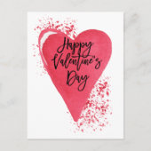 Gepersonaliseerde Valentijnsdag Post Kaart (Voorkant)