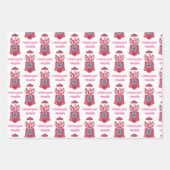 Gepersonaliseerde Valentijnse Bubble Gum Ball Mac Inpakpapier Vel (Voorkant 3)