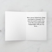 Gepersonaliseerde Valentijnskaart 'Mijn hart is va Kaart (Binnen)