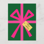 Gepersonaliseerde Van Bedrijfs de Moderne Redacteu Feestdagenkaart (Voorkant)