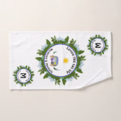 Gepersonaliseerde Van Life Travel Camping MONOGRAM Bad Handdoek (Handdoek)