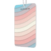 Gepersonaliseerde veelkleurige golven luchtverfrisser (Links)