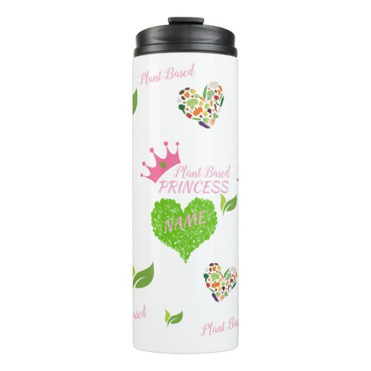 Gepersonaliseerde Vegan Bottle - Thermische Tumble Thermosbeker (Voorkant)