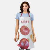 Gepersonaliseerde Veggie Schort (Gedragen)