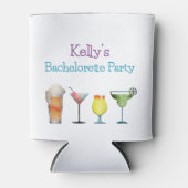 Gepersonaliseerde VENMO de Bruid een Cocktail QR C Blikjeskoeler (Voorkant)