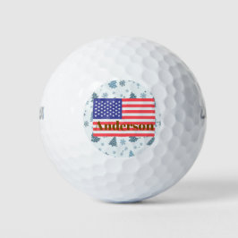 gepersonaliseerde Verenigde Hoop Sterke Natie. Golfballen