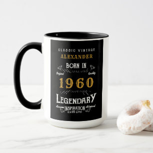 Gepersonaliseerde Verjaardag 1960 Naam toevoegen L Mok