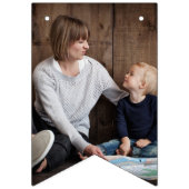 Gepersonaliseerde verjaardag Bunting met foto's Vlaggetjes (Tweede vlag)