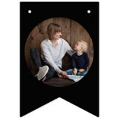 Gepersonaliseerde verjaardag Bunting met foto's Vlaggetjes (Tweede vlag)