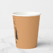 Gepersonaliseerde Verjaardag Camping Papieren Bekers (Links)