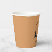 Gepersonaliseerde Verjaardag Camping Papieren Bekers (Rechts)