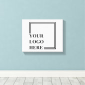 Gepersonaliseerde Verjaardag Custom Idea Creëer uw Canvas Afdruk (Insitu (Houten vloer))