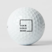 Gepersonaliseerde Verjaardag Custom Idea Creëer uw Golfballen (Voorkant)