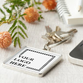 Gepersonaliseerde Verjaardag Custom Idea Creëer uw Sleutelhanger (Zijkant)