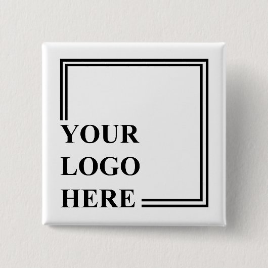 Gepersonaliseerde Verjaardag Custom Idea Creëer uw Vierkante Button 5,1 Cm (Voorkant)