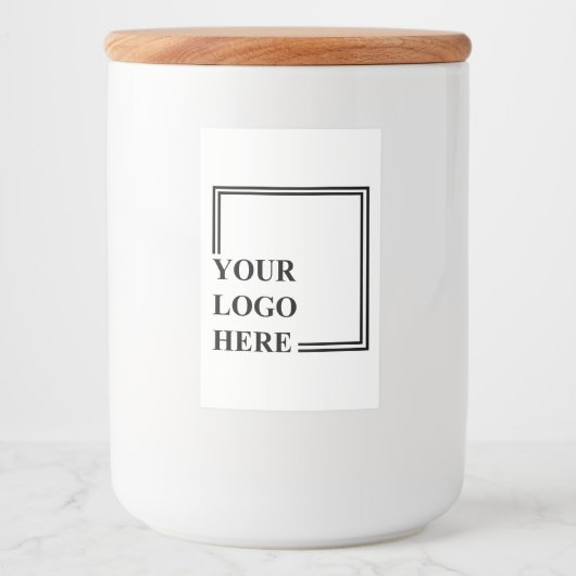 Gepersonaliseerde Verjaardag Custom Idea Creëer uw Voedselcontainer Etiket (Voorkant)