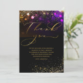 Gepersonaliseerde verjaardag Dank u kaarten voor v (Staand voorkant)