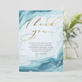Gepersonaliseerde verjaardag Dank u kaarten voor v (Staand voorkant)