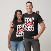 Gepersonaliseerde verjaardag Epic sinds jaar en da T-shirt (Unisex)