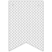 Gepersonaliseerde verjaardag, feest & feest Buntin Vlaggetjes (Eerste vlag)