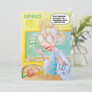 Gepersonaliseerde verjaardag Hartelijk dank Bedankkaart