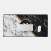 Gepersonaliseerde Verjaardag Jubileum Gift Marble Bureaumat (Keyboard & Muis)