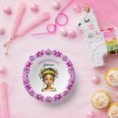 Gepersonaliseerde verjaardag Meisje Prinses van kl Papieren Kommen (Feest)