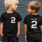 Gepersonaliseerde Verjaardag Nummer Aangepaste Ver Kinder Shirts