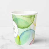 Gepersonaliseerde Verjaardag Party Papieren Cups K Papieren Bekers (Links)