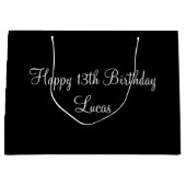 Gepersonaliseerde verjaardag, speciale verjaardag, groot cadeauzakje (Voorkant)