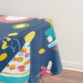 Gepersonaliseerde Verjaardag Tafelkleed, aangepast Tafelkleed (Voorbeeld)