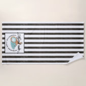 gepersonaliseerde verjaardag van de SPA Strandlaken (Voorkant)