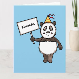 Gepersonaliseerde verjaardag van het Kind van de P Kaart