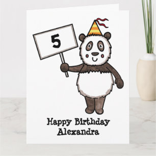 Gepersonaliseerde verjaardag van het Kind van de P Kaart