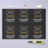 Gepersonaliseerde verjaardag Voeg naam Legendary F Tissuepapier (Craft)