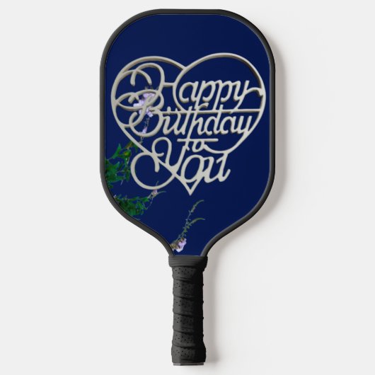 Gepersonaliseerde verjaardag voor jou Pickleball P Pickleball Paddle (Voorkant)