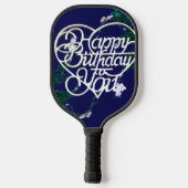 Gepersonaliseerde verjaardag voor jou Pickleball P Pickleball Paddle (Achterkant)