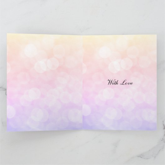 Gepersonaliseerde Verjaardag Vrouw ontwerp Kaart (Binnen)