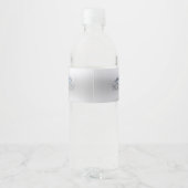 Gepersonaliseerde Verjaardag Waterfles Labels Waterfles Etiket (Achterkant)