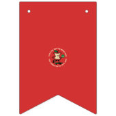 Gepersonaliseerde Verjaardag & Wedding Bunting Ban Vlaggetjes (Eerste vlag)