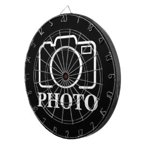 Gepersonaliseerde verjaardagscadeau idee Upload uw Dartbord