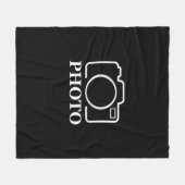 Gepersonaliseerde verjaardagscadeau idee Upload uw Fleece Deken (Voorkant (Horizontaal))