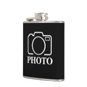 Gepersonaliseerde verjaardagscadeau idee Upload uw Heupfles (Links)