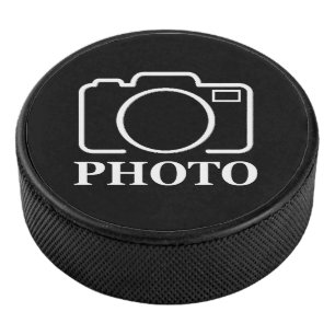 Gepersonaliseerde verjaardagscadeau idee Upload uw Hockey Puck