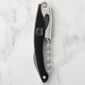 Gepersonaliseerde verjaardagscadeau idee Upload uw Kurkentrekker (Achterkant)