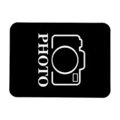 Gepersonaliseerde verjaardagscadeau idee Upload uw Magneet (Horizontaal)