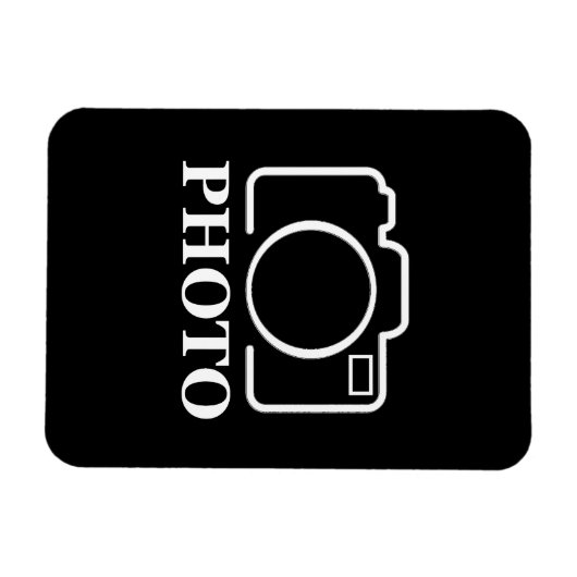 Gepersonaliseerde verjaardagscadeau idee Upload uw Magneet (Horizontaal)